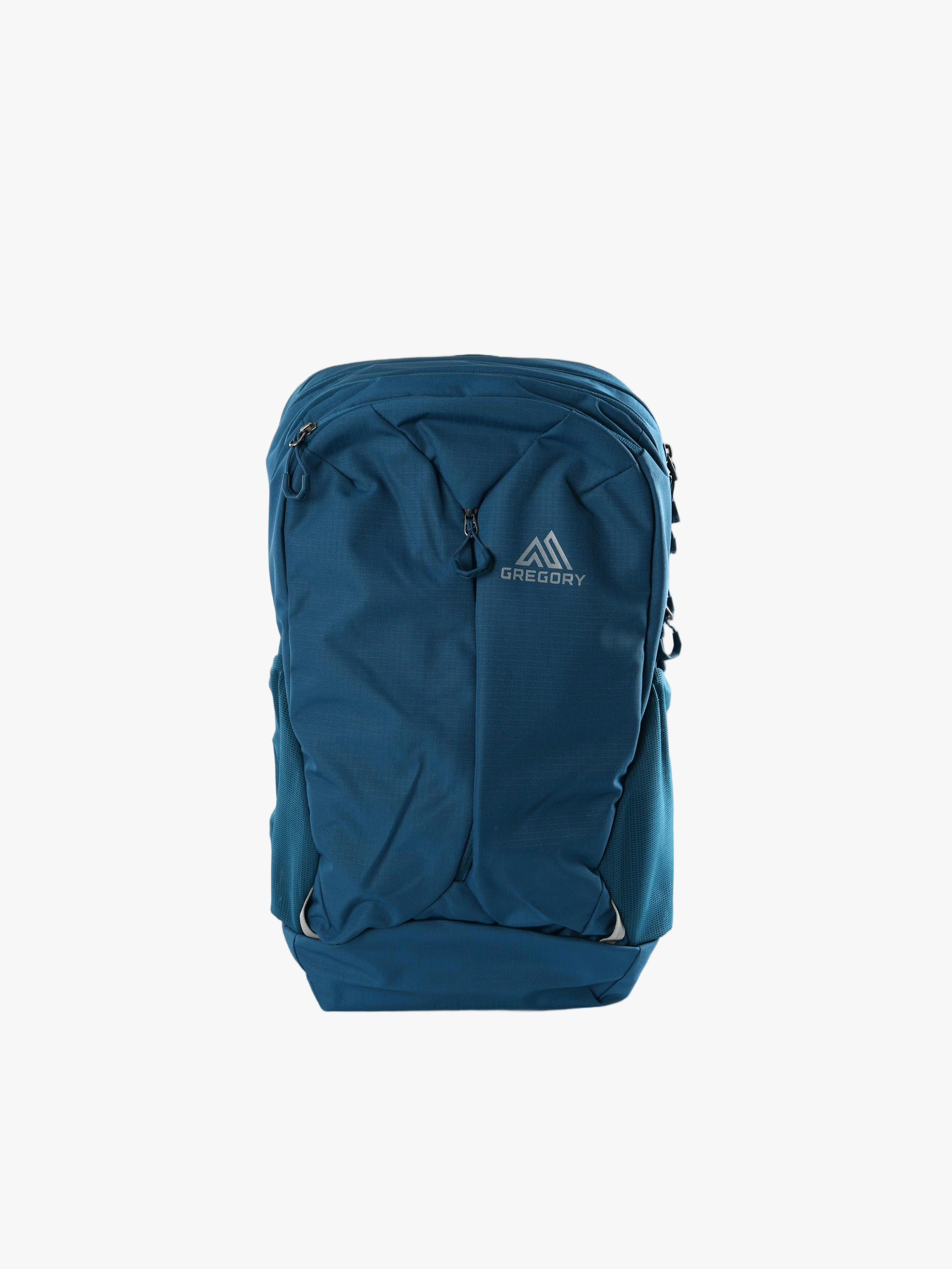 Blue bag, front view