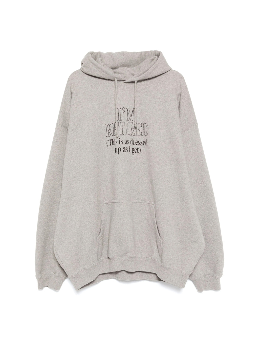 VETEMENTS - Unisex I'M Retired Oversized Hoodie