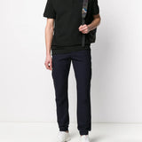 Black shirt,full body view