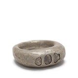 PARTS OF FOUR - Mountain Ring (0.4 CT, 3 Diamond Slabs, DA+DIA)