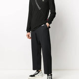 Black shirt,full body view