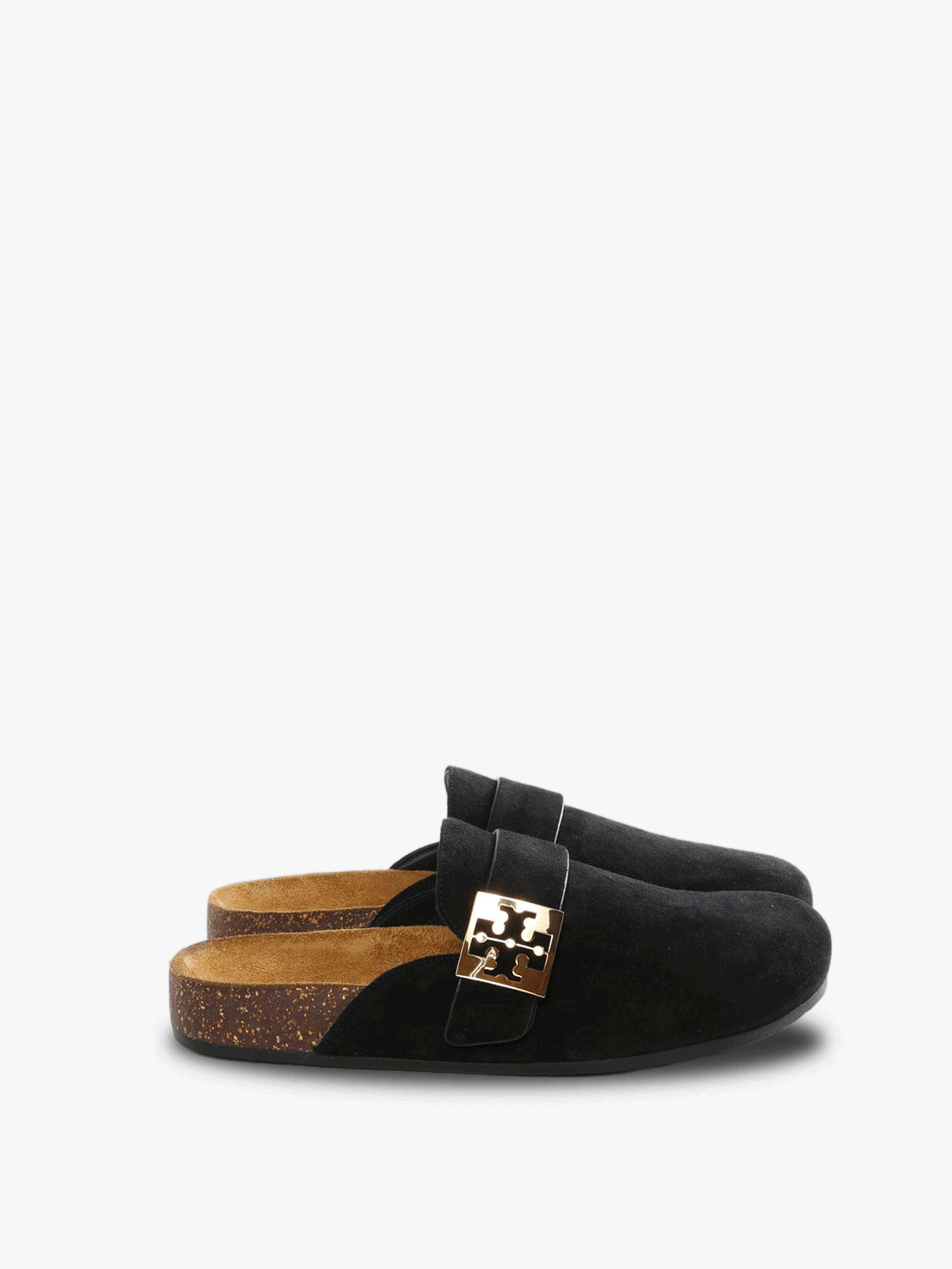 Black sandal,front view