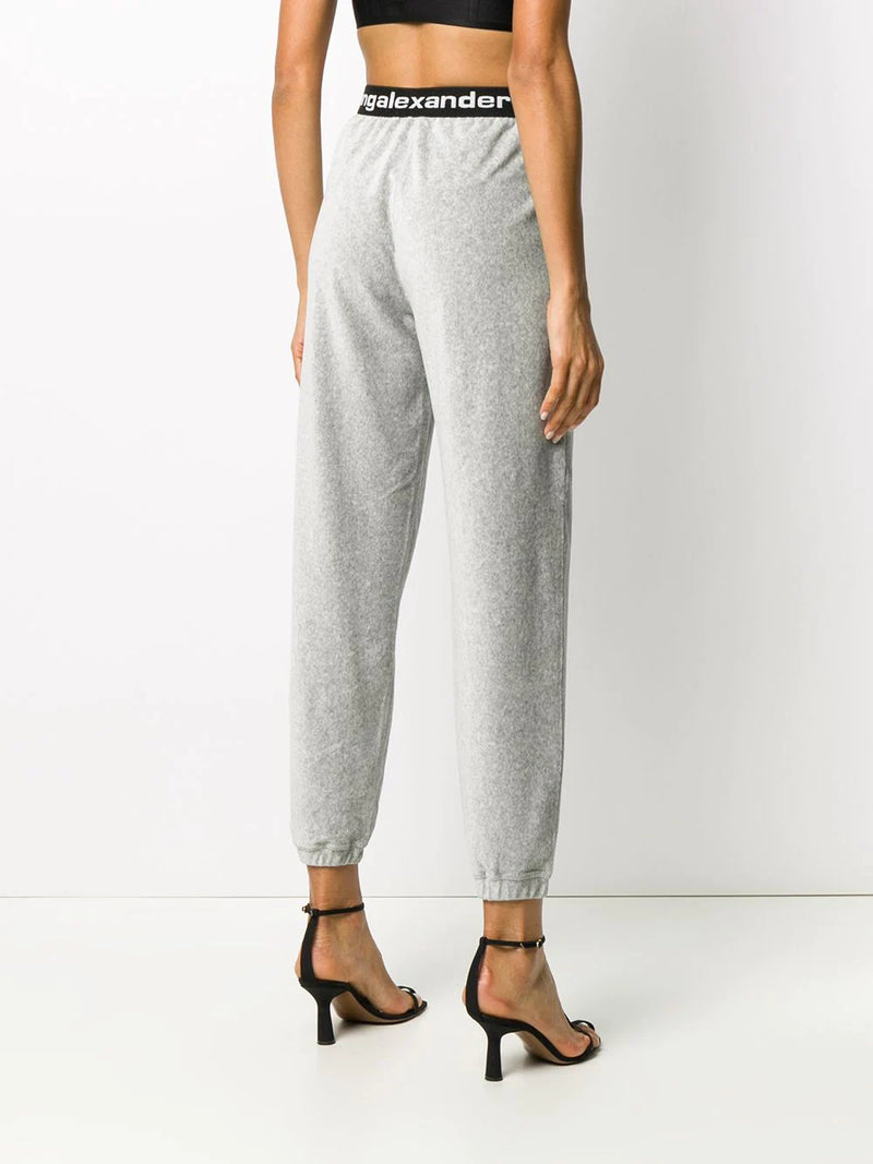 alexanderwang t logo elastic pants