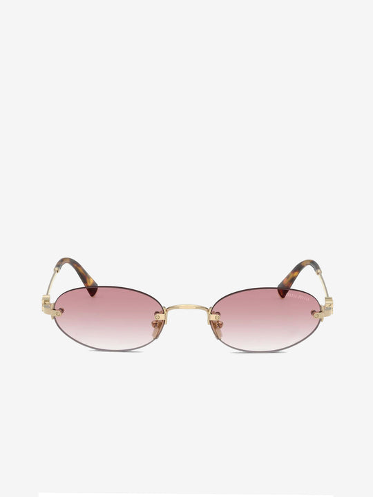 Pink sunglasses, front view