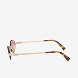 Pink sunglasses, side view