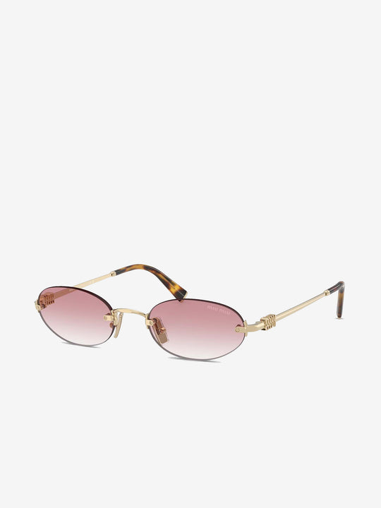 Pink sunglasses, front view