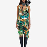 KIKO KOSTADINOV - Women Kukri Draped Skirt