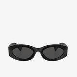 balck sunglasses, front view