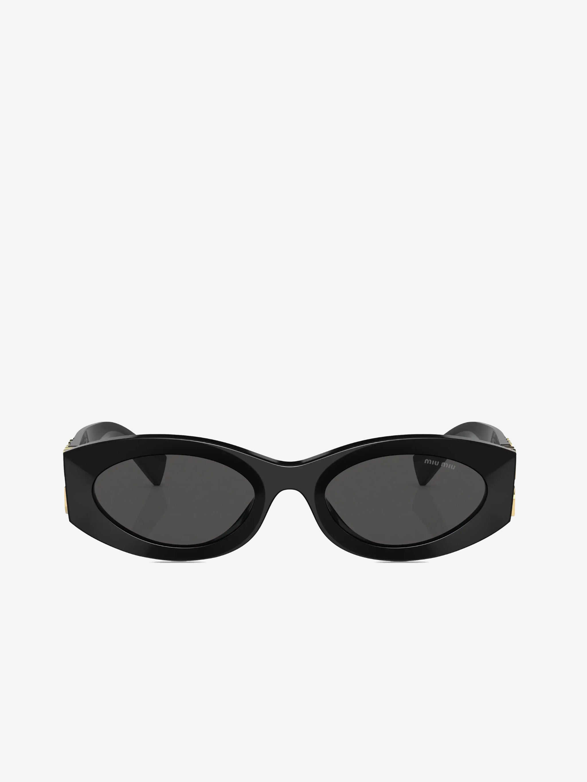 balck sunglasses, front view