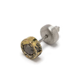 PARTS OF FOUR - Tiny Stud Earring (Fuse, 0.1 CT, Diamond Slab, DA18K+DIA)