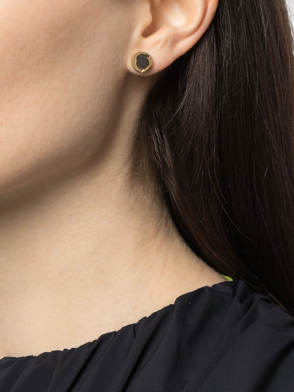 PARTS OF FOUR Stud Earring (Fuse, 0.2 CT, Diamond Slab, KA18K+DIA)