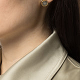 PARTS OF FOUR - Stud Earring (Fuse, 0.6 CT, Diamond Slab, KA18K+DIA)