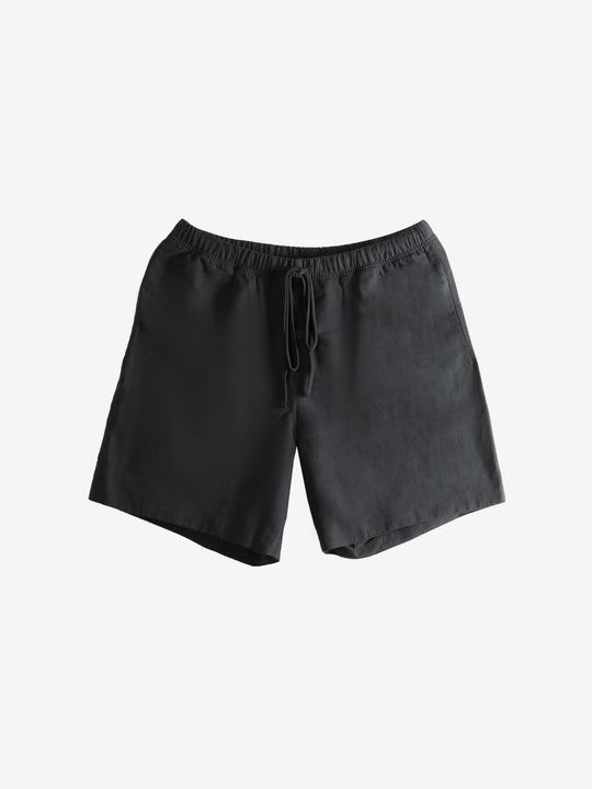 Black shorts, front view