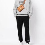 Brown bag, full body view