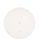 White plate, back view