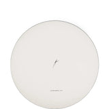 White plate, back view