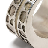 PARTS OF FOUR - Crevice Ring (Mega Pavé, Wide, PA+DIA)