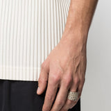 PARTS OF FOUR - Crevice Ring (Mega Pavé, Wide, PA+DIA)