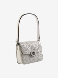 TORY BURCH - Women Robinson Floral Embossed Convertible Shoulder Bag