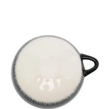 Black cup, back view