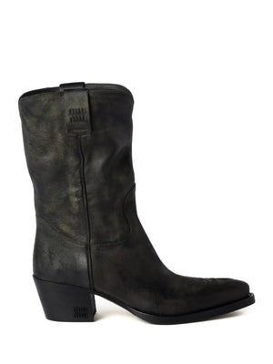 MIU MIU - Women Leather Boots