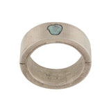 PARTS OF FOUR - Sistema Ring (0.2 CT Blue Diamond Slab, 9mm, MA+BDIA)