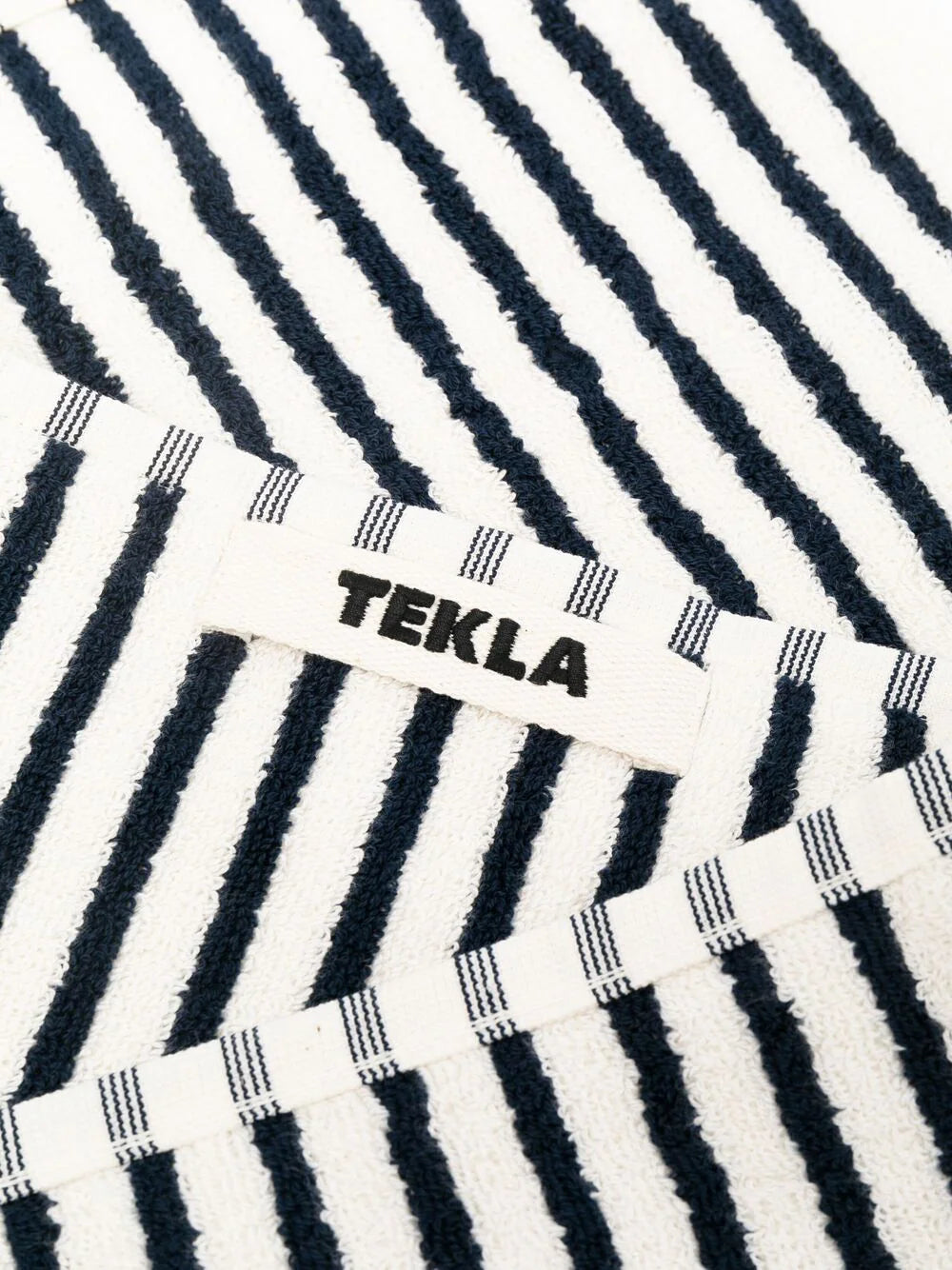 TEKLA Striped Organic Cotton Hand Towel 20x35''