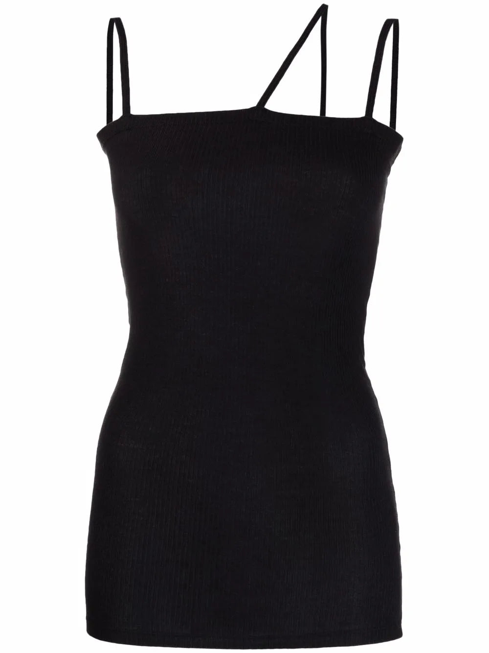 Black top, front view