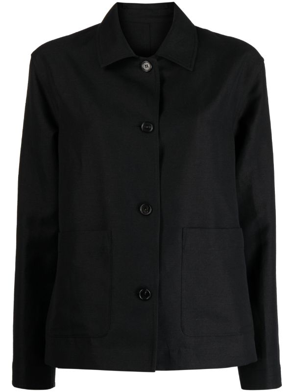 MARGARET HOWELL Women Shirt Jacket Linen WL Twill – Atelier New York
