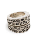 PARTS OF FOUR - Crevice Ring (Mega Pavé, Wide, PA+DIA)