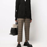 black cardigan,full body view