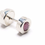 PARTS OF FOUR - Stud Earring (0.2 CT, Ruby Slice, PA+RUB)
