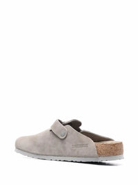 BIRKENSTOCK - Unisex Boston Soft Footbed Suede Leather Sandals