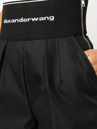 ALEXANDER WANG - Women Logo Elastic Safari Shorts