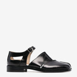 MAISON MARGIELA - Women Tabi Leather Sandals Baptiste