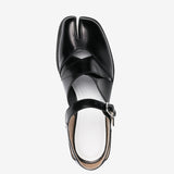 MAISON MARGIELA - Women Tabi Leather Sandals Baptiste
