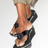 ALEXANDER WANG - Women AW Wedge Flip Flop