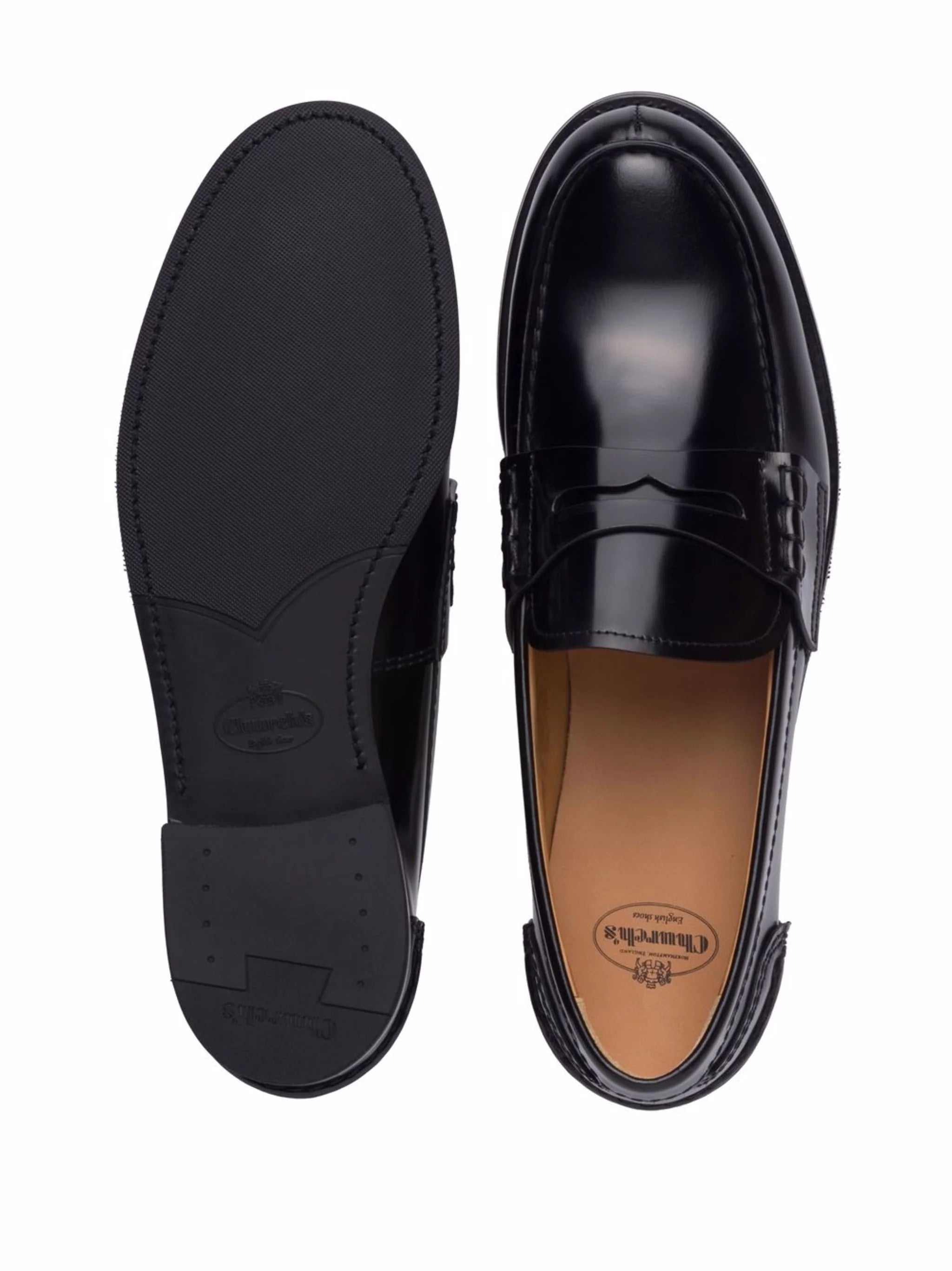 CHURCH S Women Pembrey W Polished Fume Loafer Atelier New York