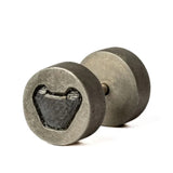 PARTS OF FOUR - Tiny Stud Earring (Fuse, 0.1 CT, Black Diamond Fragment, DA+KFRDIA)