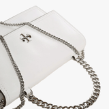 Close up of white bag,showing texture of the fabric