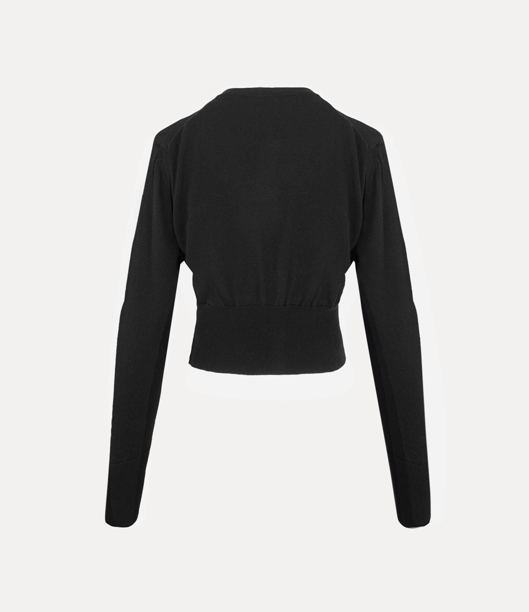 black top，back view
