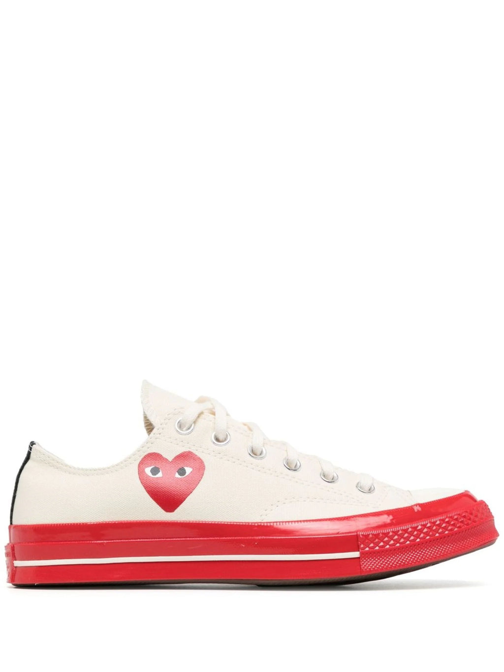 COMME DES GARCONS PLAY X CONVERSE Red Sole Low Top