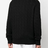 POLO RALPH LAUREN - Men Long-Sleeve Cotton Cable Knit 1/2 Zip Sweater