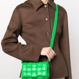 Green bag,full body view