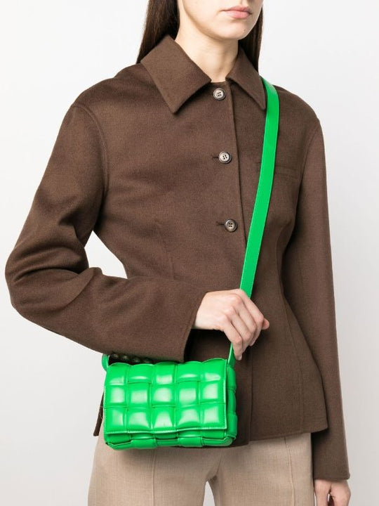 Green bag,full body view