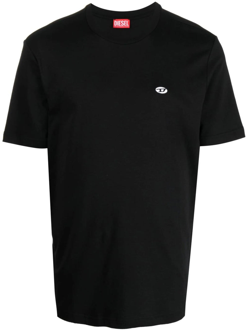 DIESEL Unisex Oval D PatchT-Shirt