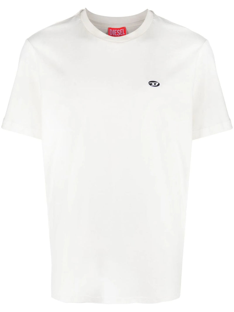 DIESEL Unisex Oval D Patch T-Shirt