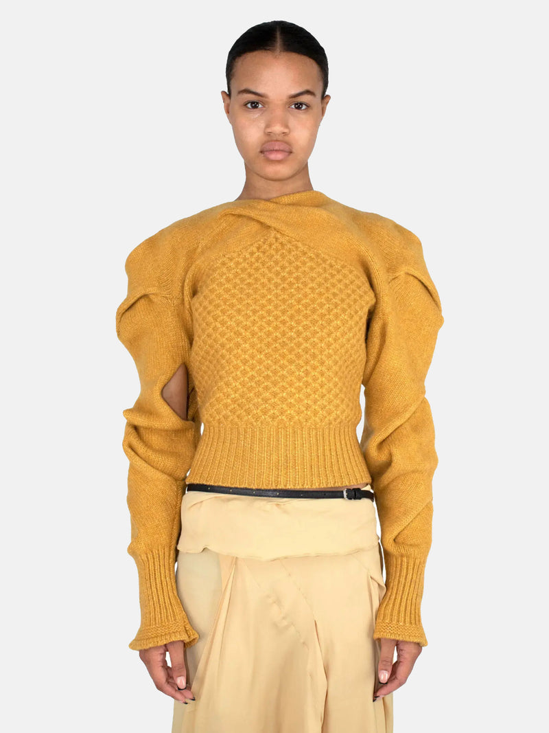 KIKO KOSTADINOV - Women Dendra Cabled Pullover Knit