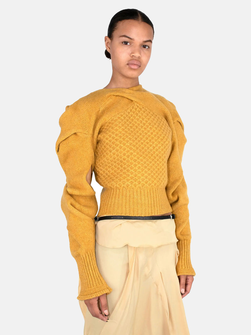 KIKO KOSTADINOV - Women Dendra Cabled Pullover Knit