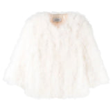 White coat, front view